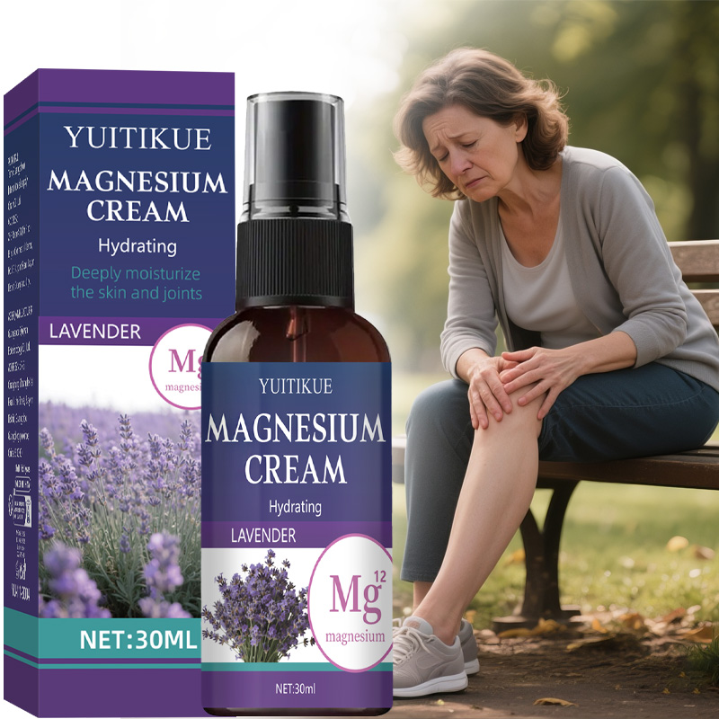 Bath Salts Magnesium - YUITIKUE Magnesium Cream Spray - Aroma