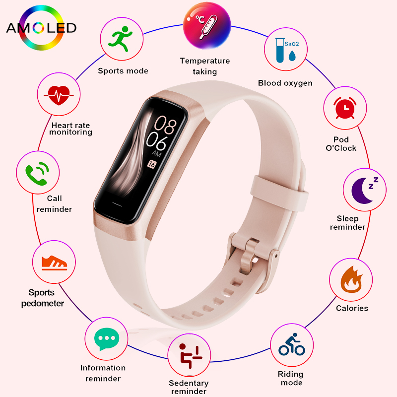 FOXBOX jam tangan pintar jam t - Health Wellness Bracelet ulasan dan harga