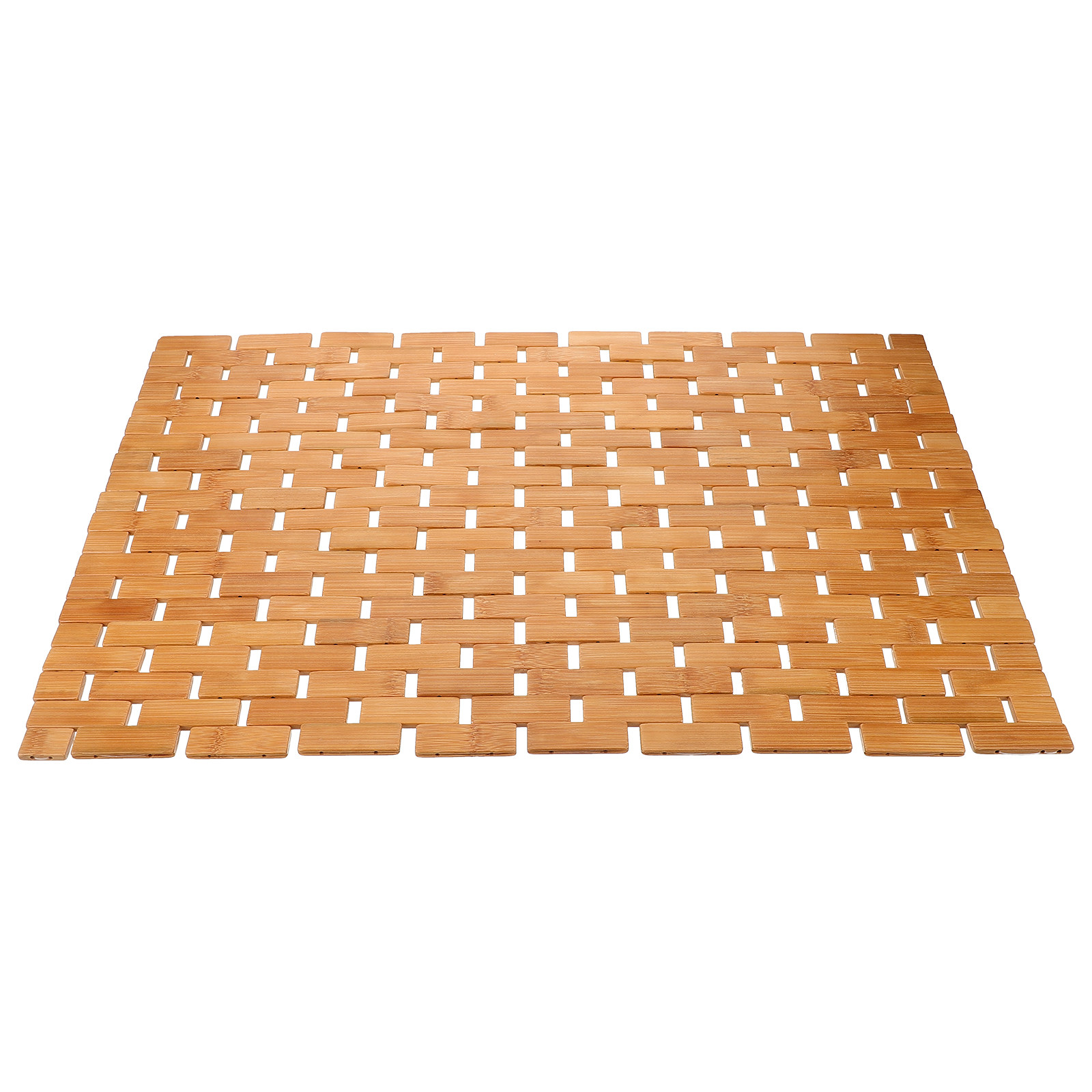 Keset Kamar Mandi Bambu Anti S - Bamboo Bath Mat ulasan dan harga