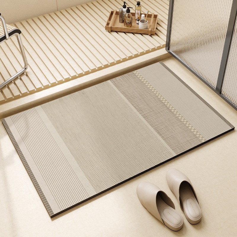 Keset lantai kamar mandi dari  - Bamboo Bath Mat ulasan dan harga