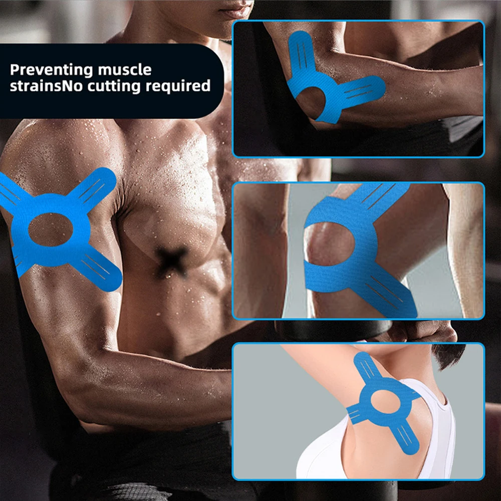 5/10/15/20 buah Plester Kinesi - Sports Taping Precut ulasan dan harga
