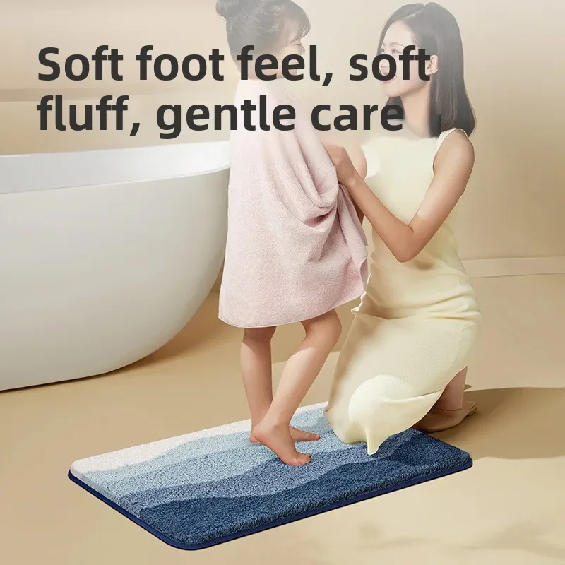 Keset Kamar Mandi Mewah Eropa, - Bamboo Bath Mat ulasan dan harga