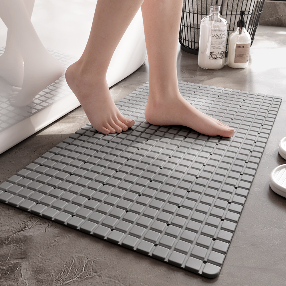 1 Buah Keset Kamar Mandi Anti- - Bamboo Bath Mat ulasan dan harga