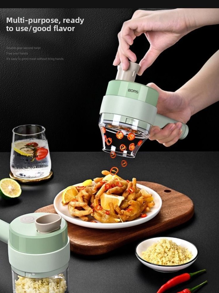 Set Pemotong Sayur Elektrik 4  - Health Wellness Lifestyle ulasan dan harga