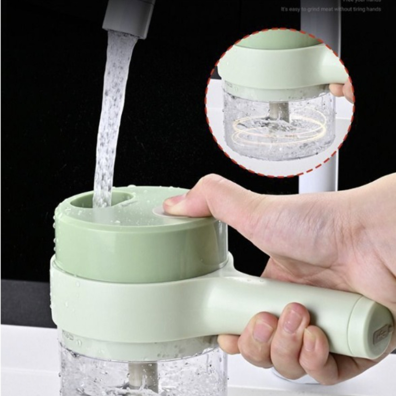 Set Pemotong Sayur Elektrik 4  - Health Wellness Lifestyle ulasan dan harga